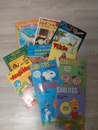 Lote comics y revistas antiguas