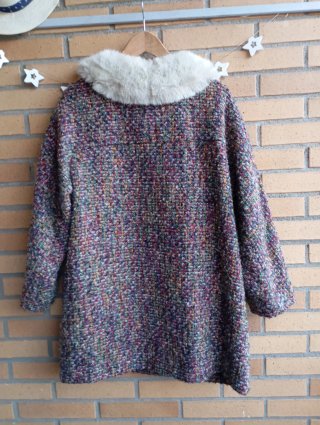 Abrigo Lana Vintage Multicolor
