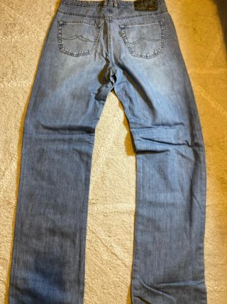 Joker Jeans Rectos Vintage Retro Azul