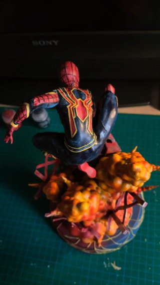 Figura Spiderman en Resina