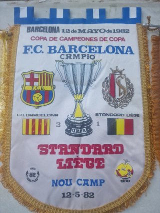 3 Banderines FC Barcelona Copas Europa