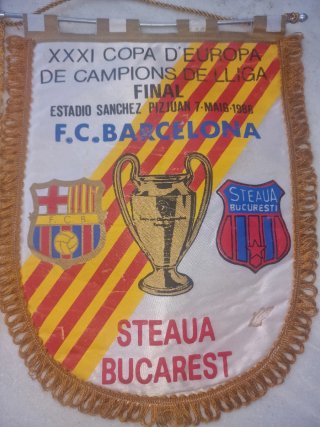 3 Banderines FC Barcelona Copas Europa