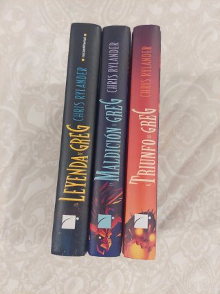 Colección de libros Greg 3 volúmenes