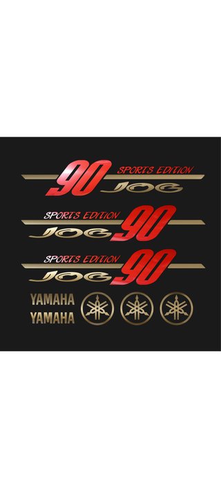 Para moto YAMAHA JOG set de pegatinas adhesivo