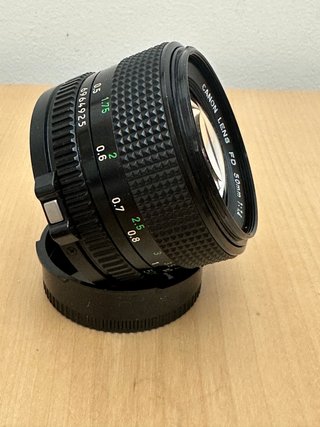 Canon FD 50/1.4 Objetivo