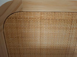 Cabecero Sklum 135cm Ratán y Madera
