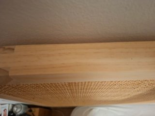 Cabecero Sklum 135cm Ratán y Madera