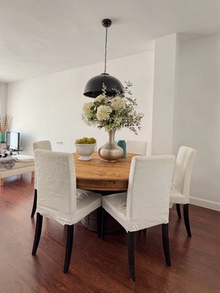 Vendo lote de 6 sillas de comedor IKEA con funda