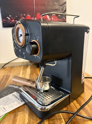 Cafetera CREATE Thera Retro Negra