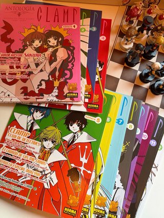 Antología CLAMP no Kiseki completa con ajedrez