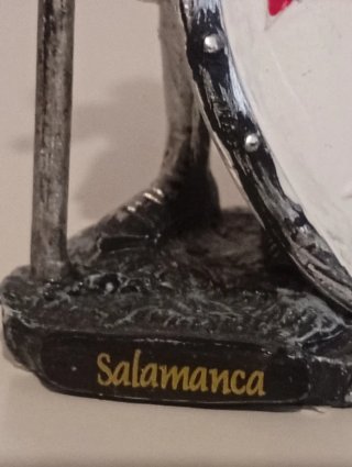 Figura Caballero Templario Resina