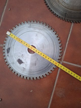 Discos sierra ingletadora y escuadradora