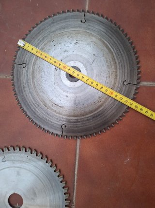 Discos sierra ingletadora y escuadradora