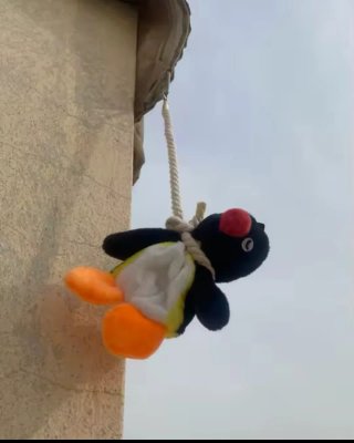 Llavero Pingu Peluche