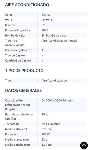 Aire Acondicionado Portátil HOME
