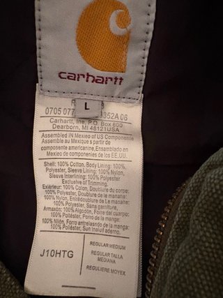 Chaleco Carhartt Duck Vest Verde / Hunter Green