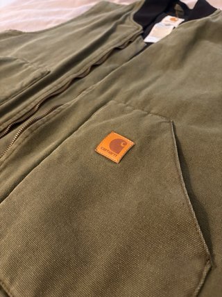 Chaleco Carhartt Duck Vest Verde / Hunter Green