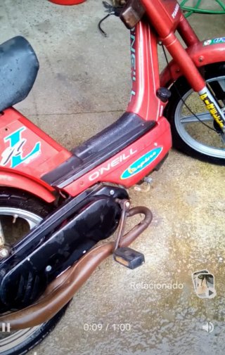 Vespino NL Clasic Roja y Negra