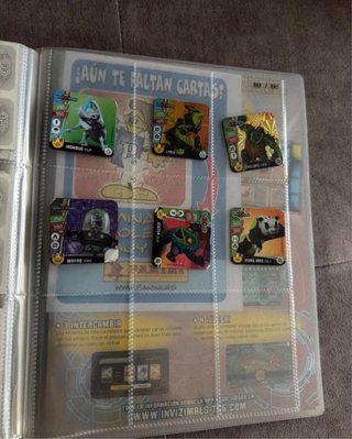 Colección Cartas Invizimals Desafíos Ocultos