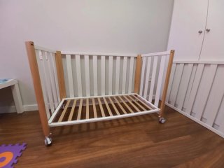 Cuna de madera 70x120