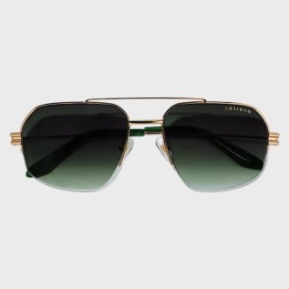Gafas de Sol de Aviador Crisbor Premium Doradas