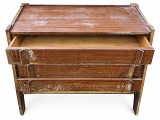 Cómoda vintage 4 cajones madera