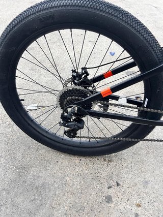 Bicicleta MTB Negra
