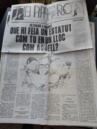 Lote de 6 Revistas acómicas La Pipa d'en Roc 1978