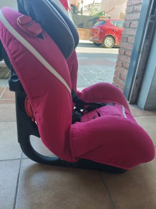 Silla coche bebé PRE-NATAL rosa