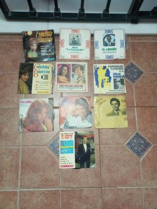 Lote 10 Vinilos Flamenco y Copla lote n. 31