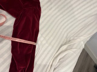 Chaqueta Fallero Caballero Terciopelo Rojo
