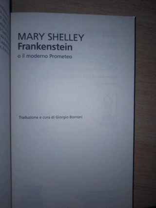 Frankenstein - Mary Shelley