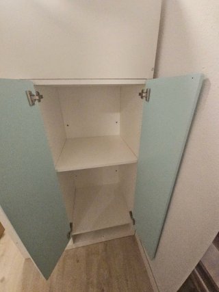 Cama alta Småstad Ikea blanca