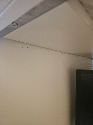 Cama alta Småstad Ikea blanca
