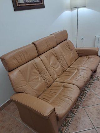 2 sillones piel + tresillo regalo