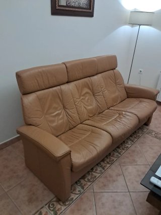2 sillones piel + tresillo regalo