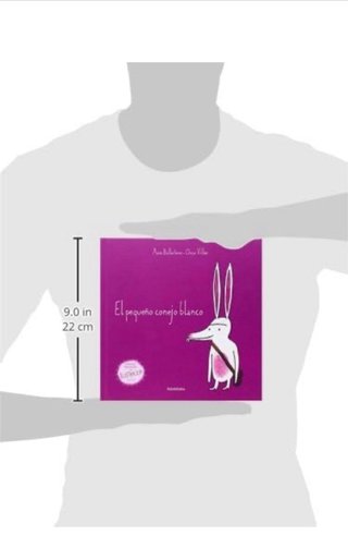 Libro niños el pequeño conejo blanco