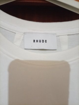 Camiseta Rhude Blanca Talla XL