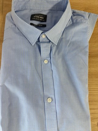 Camisa Sfera Regular Fit L/42-44 Azul