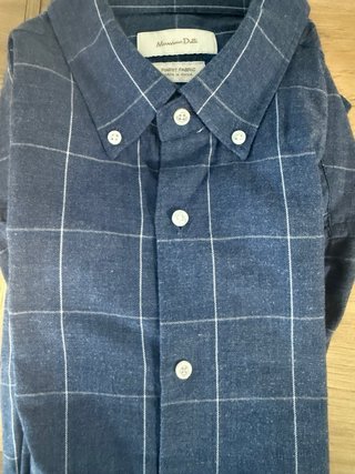 Camisa Sfera Regular Fit L/42-44 Azul