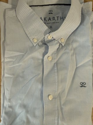 Camisa Sfera Regular Fit L/42-44 Azul