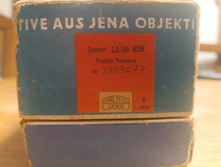 Objetivo Cámara Analógica