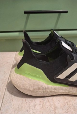Adidas Ultraboost Hombre Negro/Verde