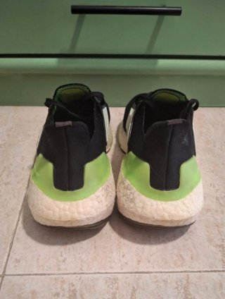 Adidas Ultraboost Hombre Negro/Verde