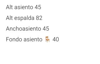 4 Sillas Blancas Diseño Moderno