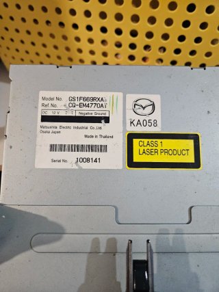 Radio Mazda 6 (2008-2012) MP3 CD