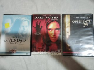 Lote 3 Películas DVD Suspense/Terror