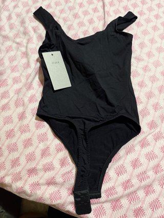 Set body nero e pantalone fantasia leopardata