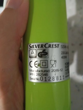 Set cuchillas batidora Silvercrest