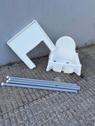 Trona IKEA blanca